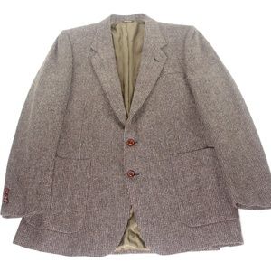 Moda Tallia Craeazoni Wool Tweed Herringbone Suit